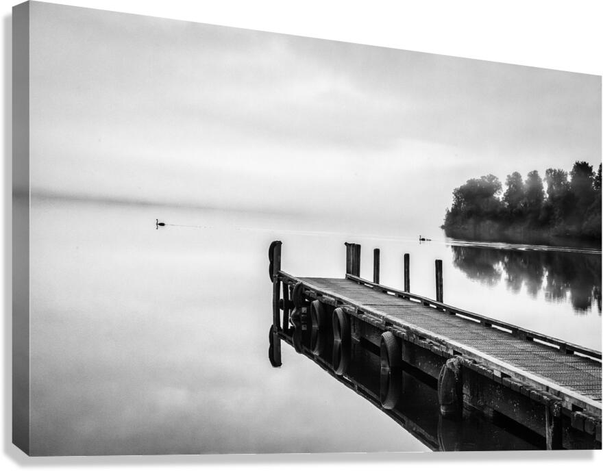 Lake Mapourika Westland NZ Canvas Print