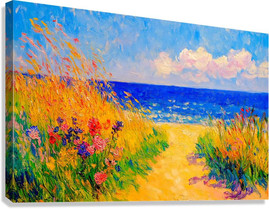 A Breath of Fresh Sea Air Canvas Print