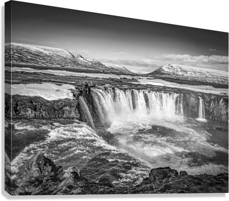 Godafoss Iceland Canvas Print