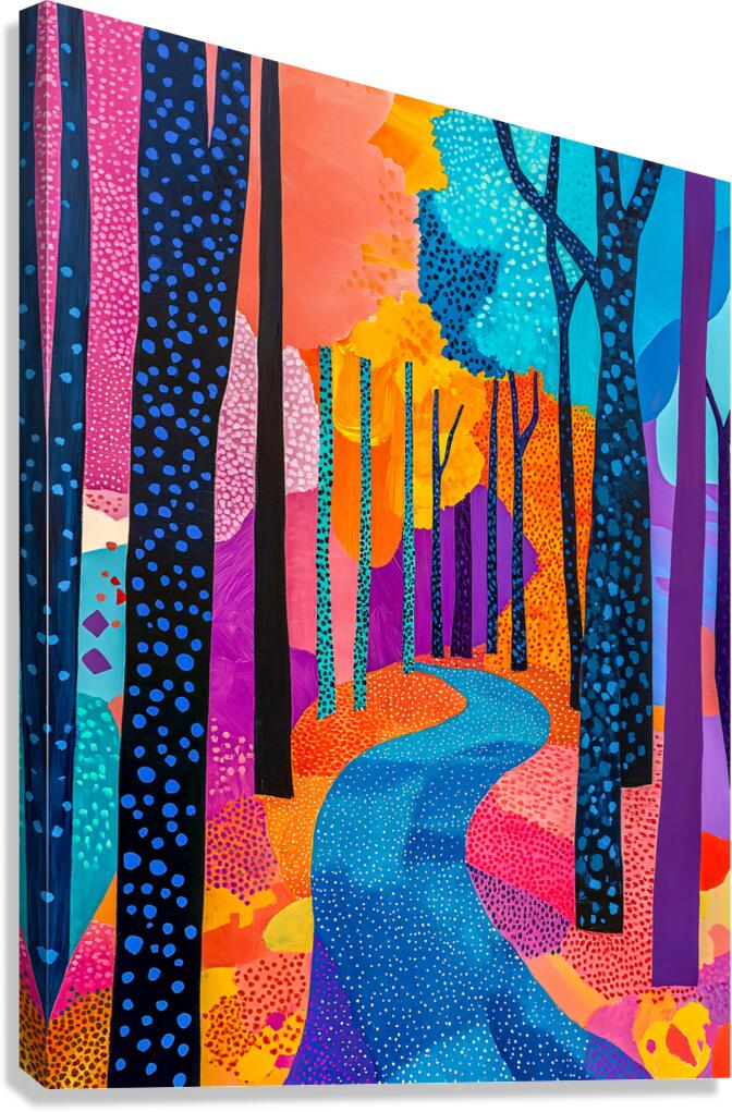 Sugar and Spice Road Canvas Print