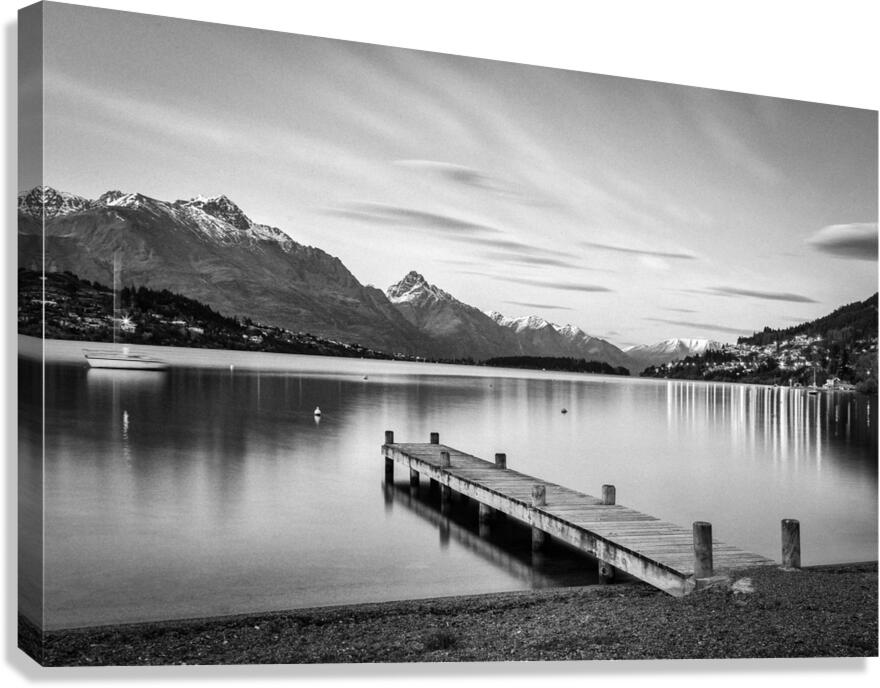 Lake Wakatipu Morning Canvas Print