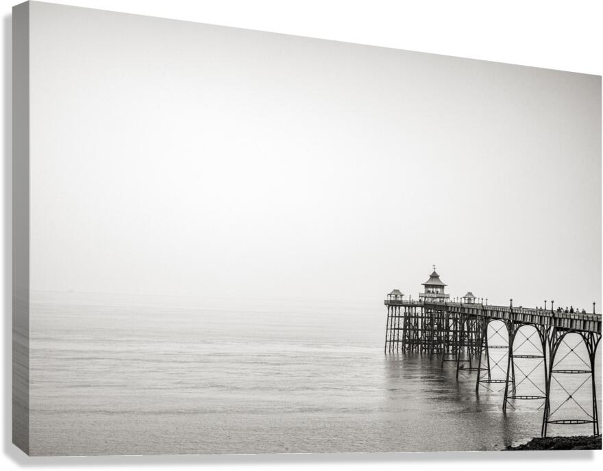 Clevedon Pier North Somerset Canvas Print
