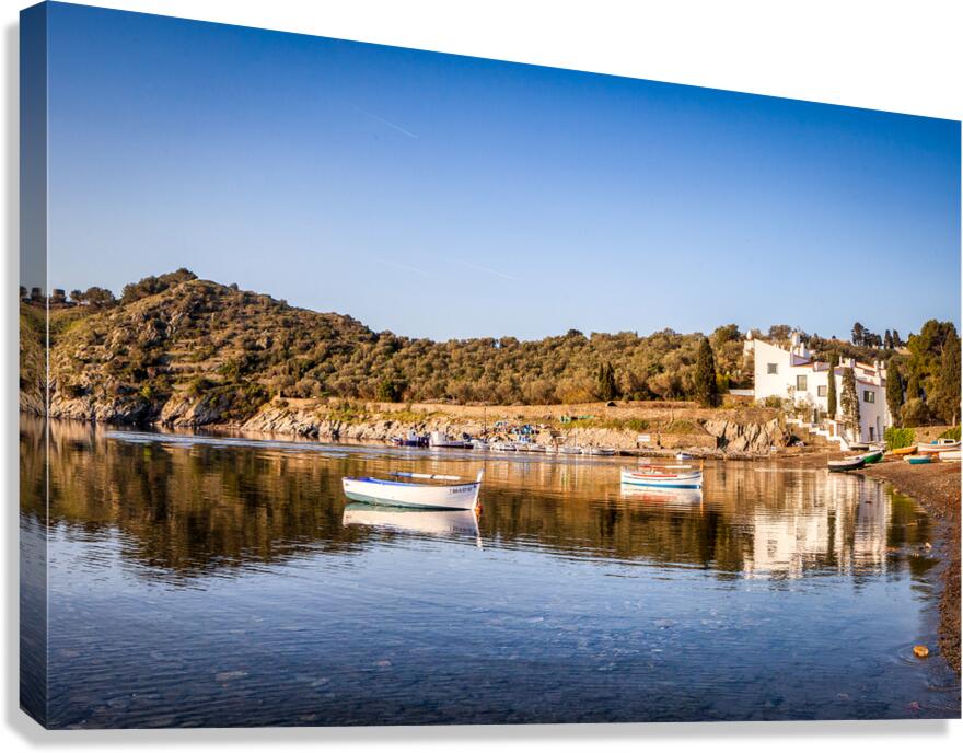 Port Lligat and Casa Museo Salvador Dali Canvas Print