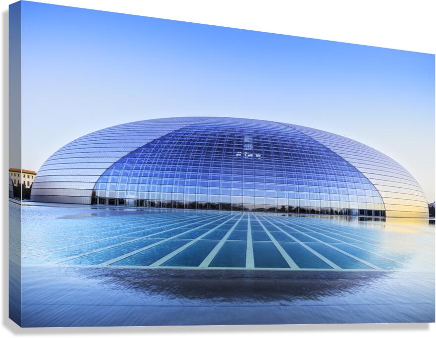 National Centre for the Performing Arts Beijing China Canvas Print
