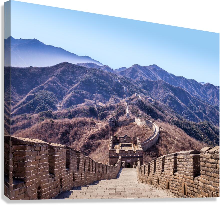 Great Wall of China Mutianyu Canvas Print