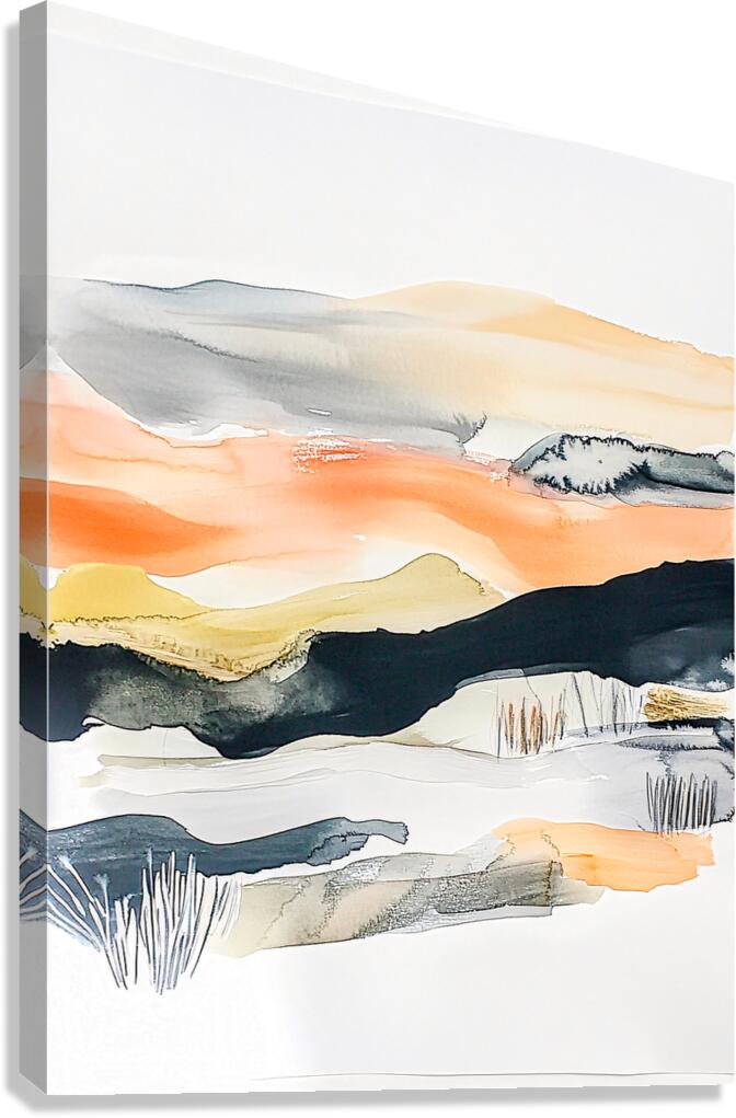 Silent Land  3 Canvas Print