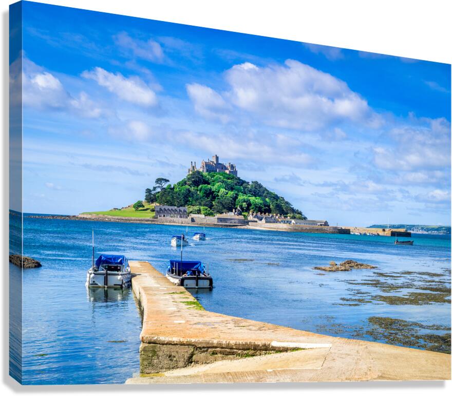 St Michaels Mount Marazion Cornwall UK Canvas Print