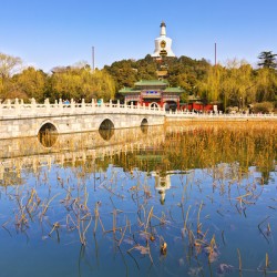 Beihai Park and the White Pagoda Beijing