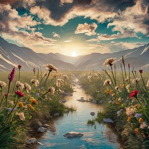 A Natural Artistic Painting that Inspires Reflect