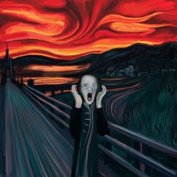 The Scream painting 