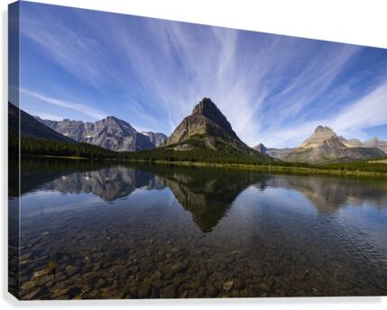 Many Glacier Canvas Print
