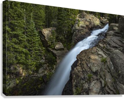 Alberta Falls Canvas Print