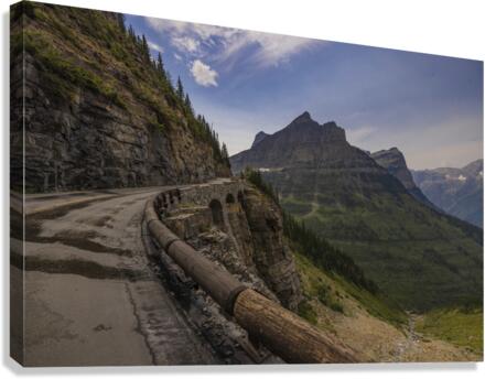 Going to the Sun Canvas Print