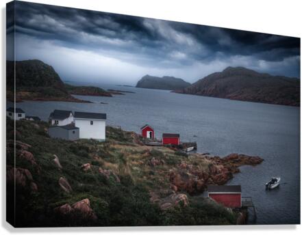 Deep Bay Canvas Print