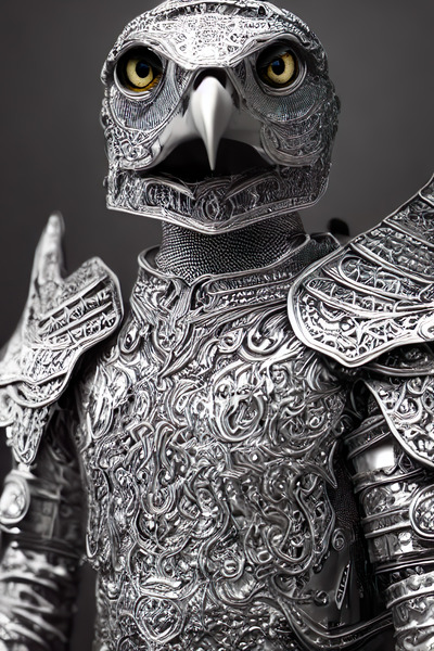 Knight Eagle Print