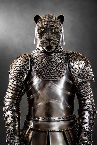 Knight Leopard by sepsis13
