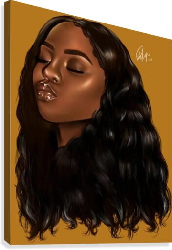 BLACK PRIDE Canvas Print