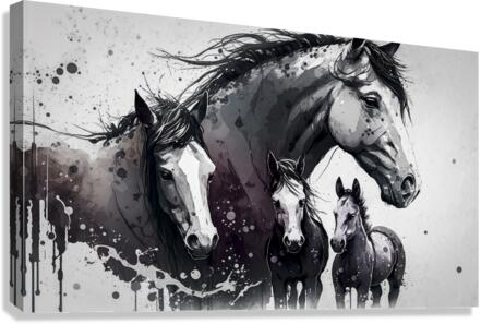 Cavalli 03 Canvas Print