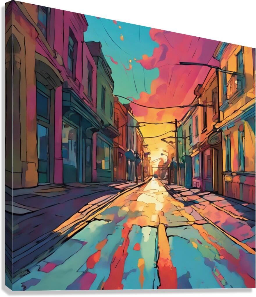 autre facon  Canvas Print