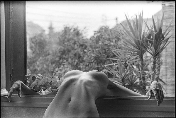 Nude at the window by Emane