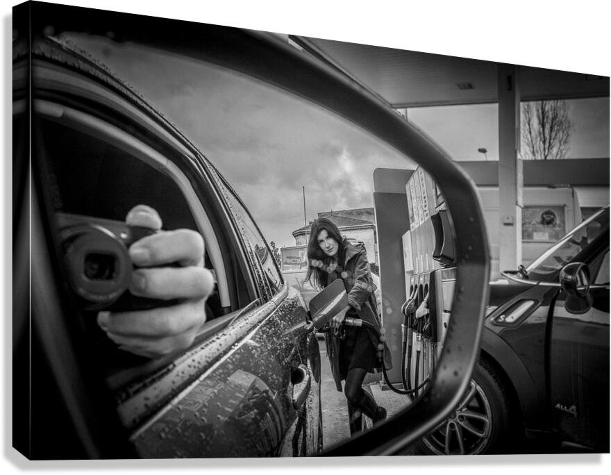Station service Canvas Print