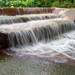 mini waterfall