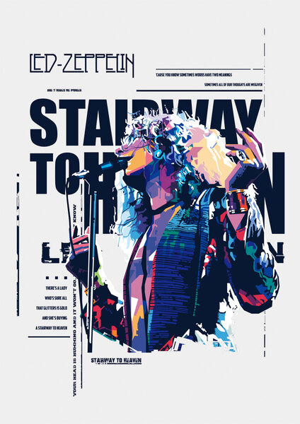 Robert plant Print