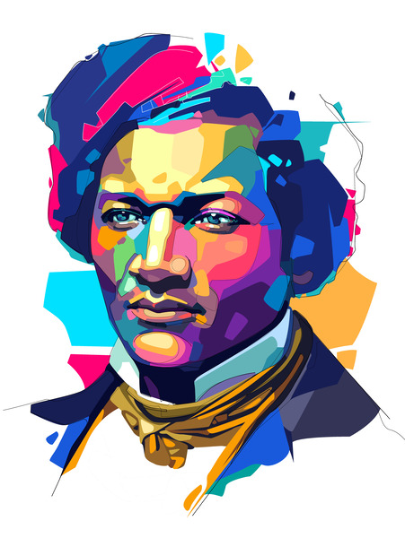 F Douglas Print