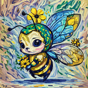 ArtXcl 040 bumblebee drawing