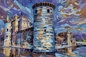 Arte 164 thirteenth-century-castle-from-photo