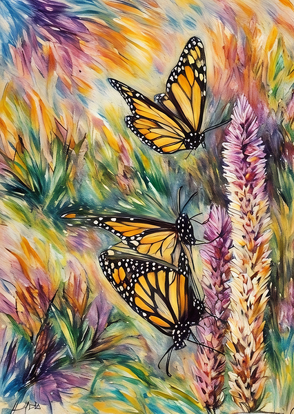 ArtXcl 031 Butterflies monarch photo Print