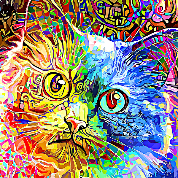 ArtXcl 182 cat abstract  Print