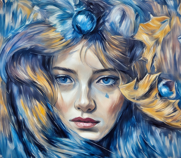 ArtXcl 028 sad face with a tear  Print