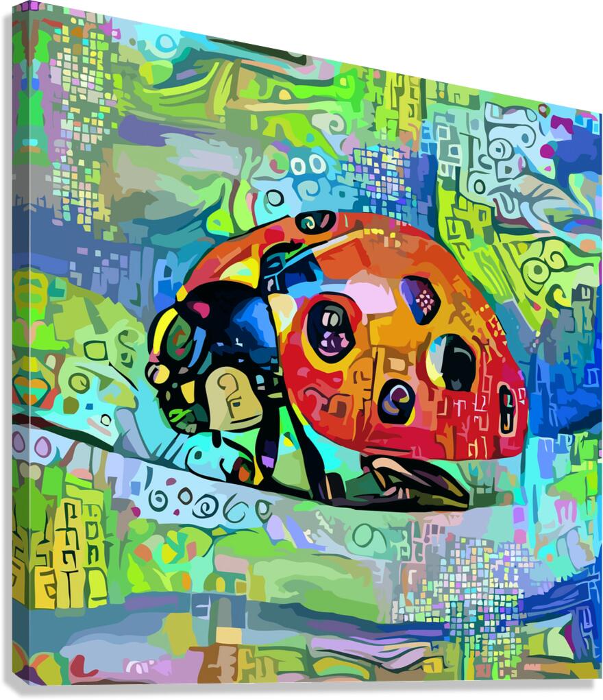 ArtXcl 222 Lucky abstract Canvas Print