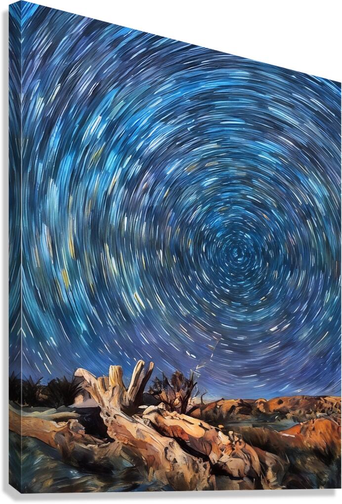 ArtXcl 226 astronomy photos sketched pastel styles Canvas Print