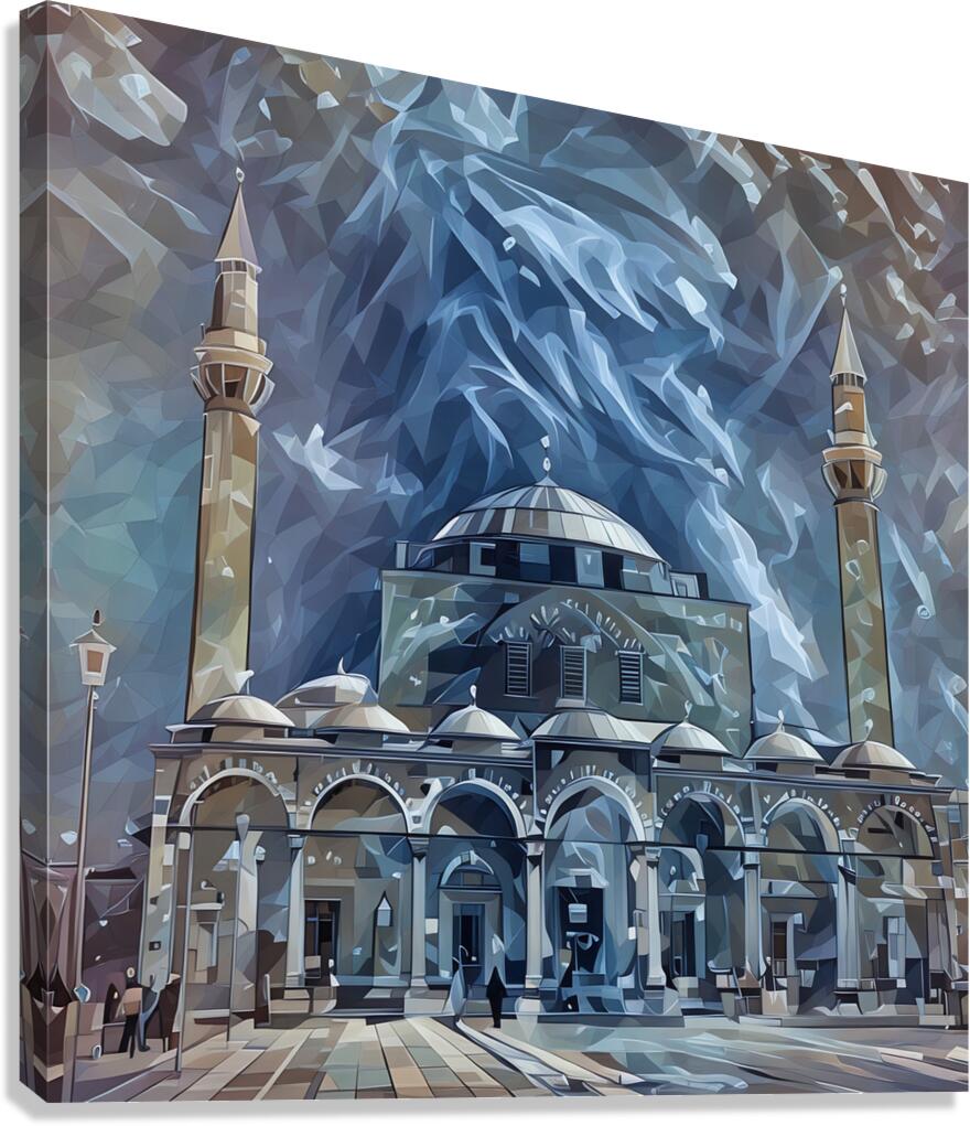ArtXcl 051 Mosque photo Turkey  Canvas Print