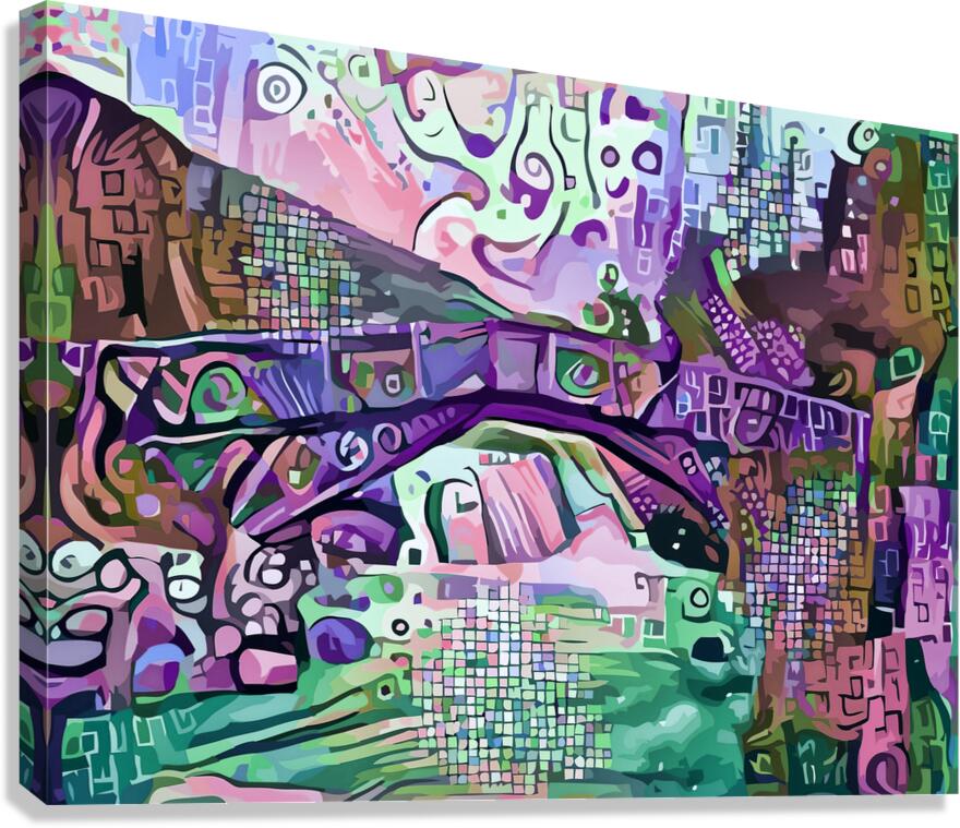 ArtXcl 112 bridge Canvas Print