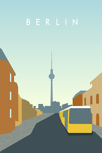 Berlin Germany Travel Print
