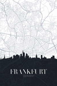 Frankfurt Germany Travel Print