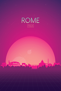 Rome Italy Travel Print