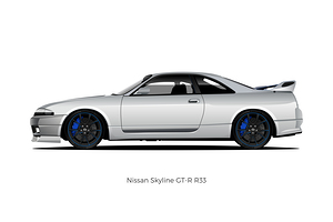 Nissan Skyline GT R R33 02
