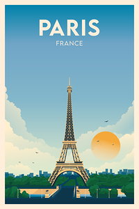 Paris 40 64 x 60 96 cm