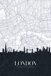 London England Travel Print
