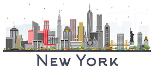 New York Skyline Print