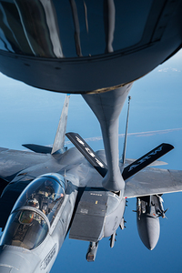 United States Air Force F-15 Eagle Refueling