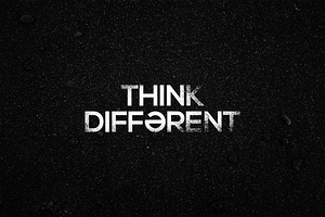 Think Different Motivational Print