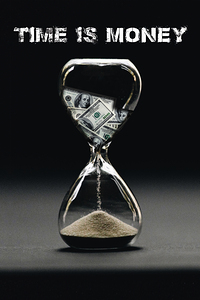 Time is Money Motivational Print