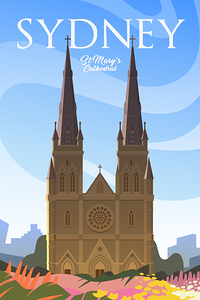 Sydney Australia Travel Print