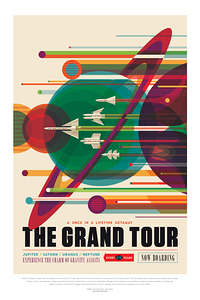 The Grand Tour NASA Poster