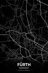 Furth Germany City Map Print